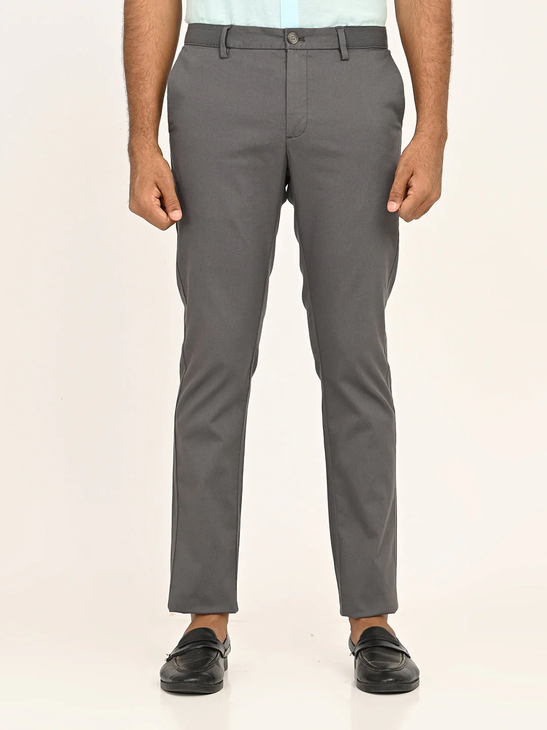 Men's Brooklyn Fit Cotton Stretch Trouser - Image 19