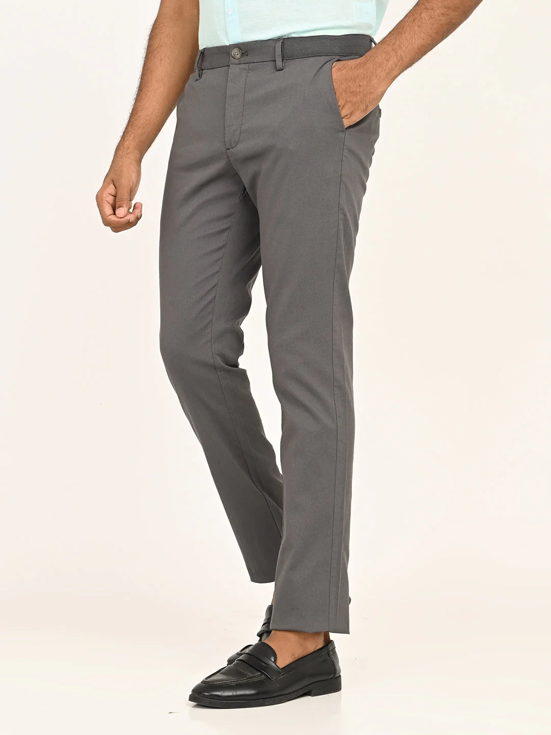 Men's Brooklyn Fit Cotton Stretch Trouser - Image 20
