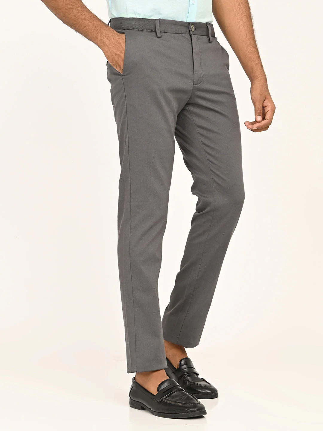 Men's Brooklyn Fit Cotton Stretch Trouser - Image 21