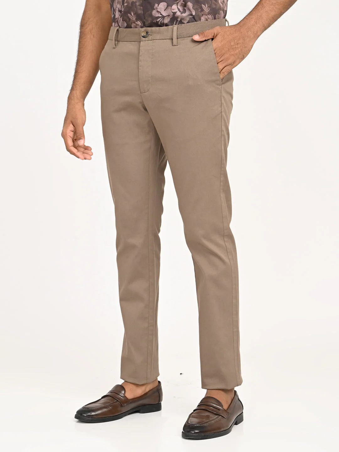 Men's Brooklyn Fit Cotton Stretch Trouser - Image 26