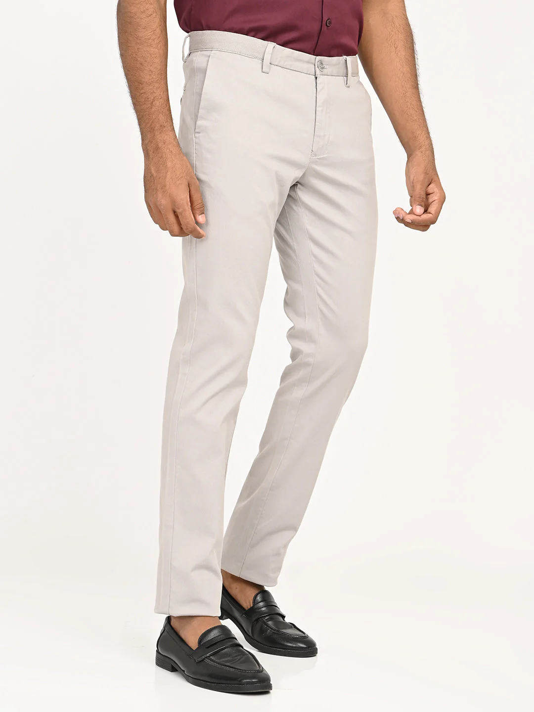 Men's Brooklyn Fit Cotton Stretch Trouser - Image 3