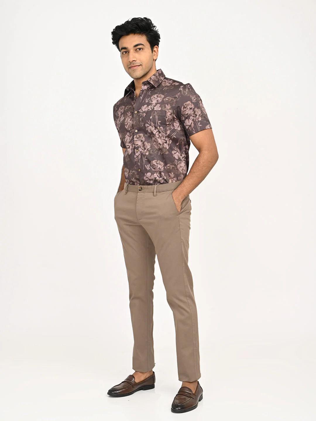 Men's Brooklyn Fit Cotton Stretch Trouser - Image 30