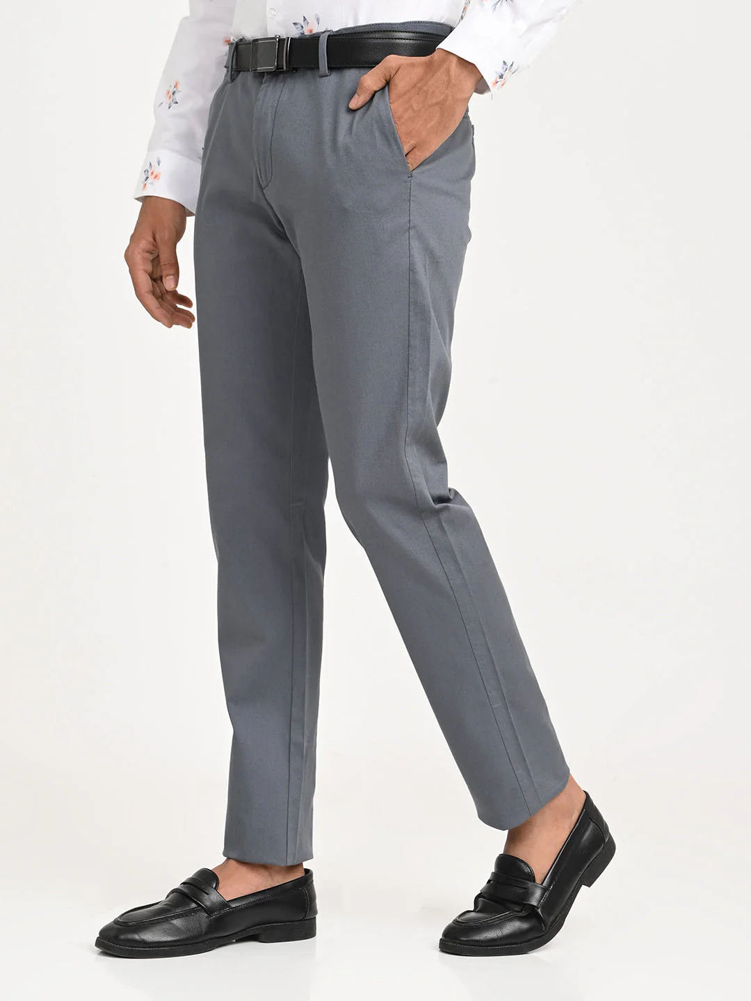 Men's Brooklyn Fit Cotton Stretch Trouser - Image 32