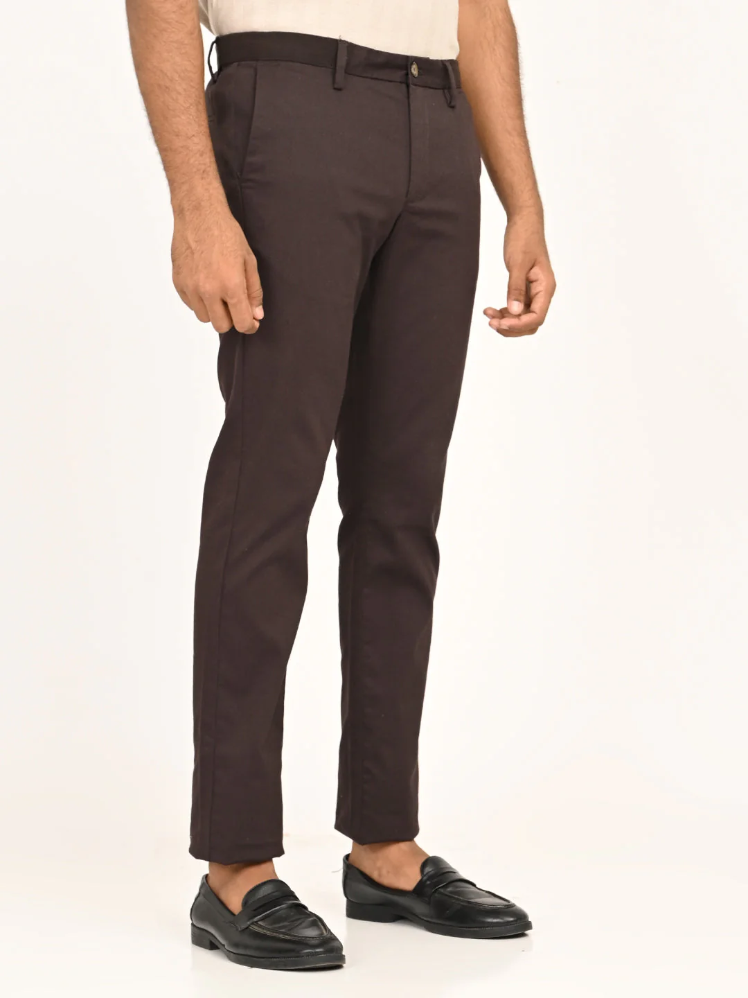 Men's Brooklyn Fit Cotton Stretch Trouser - Image 9