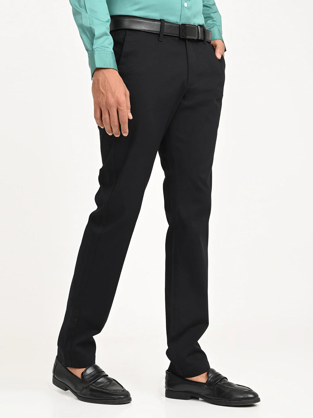 Men's Brooklyn Fit Cotton Stretch Trouser - Image 3