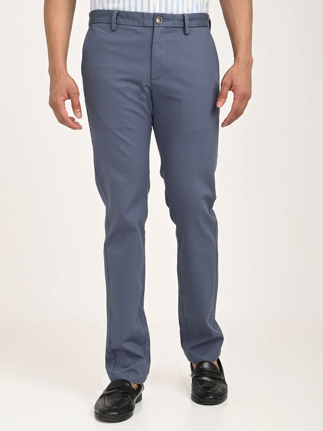Men's Brooklyn Fit Cotton Stretch Trouser - Image 13