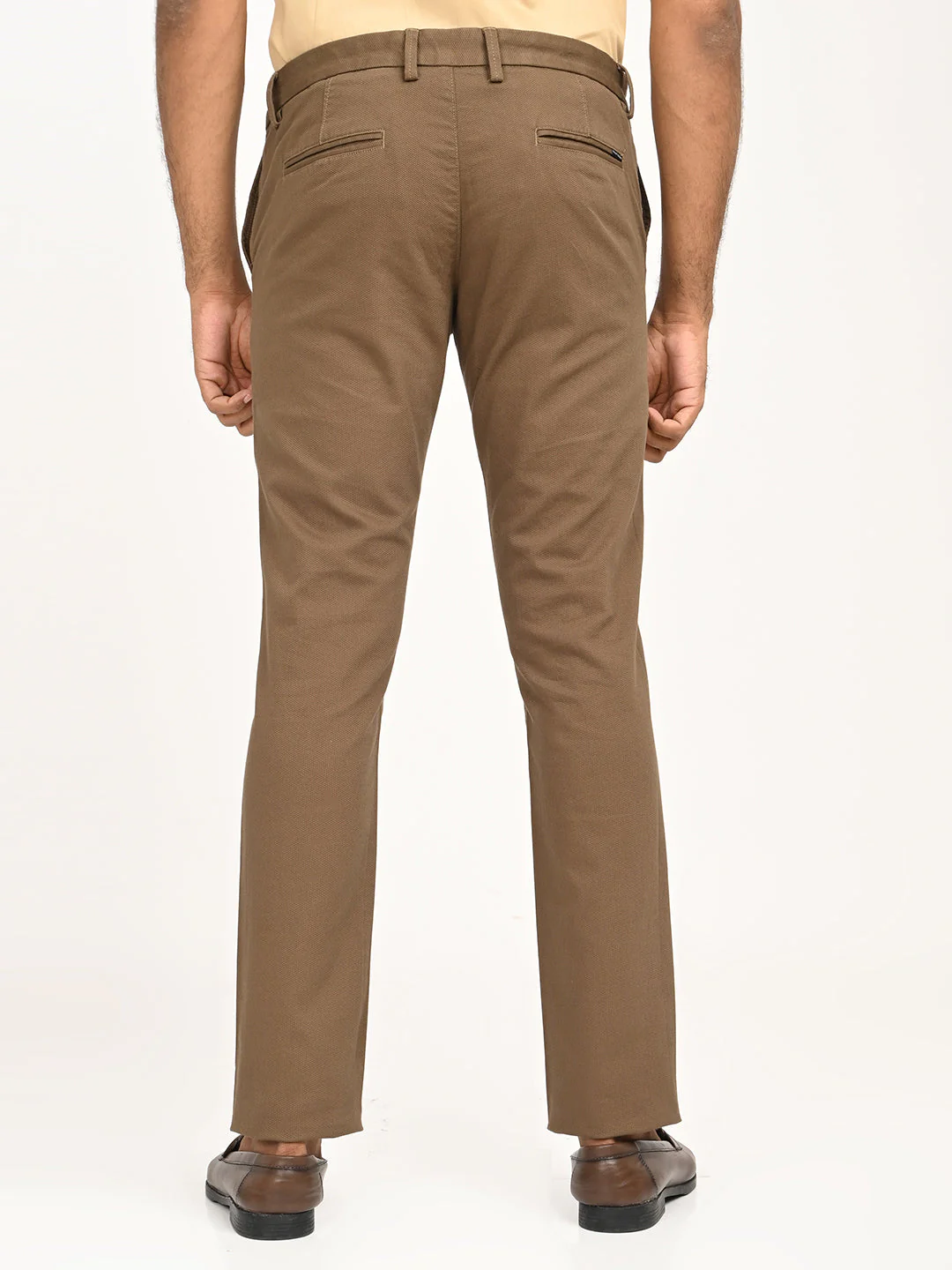 Men's Brooklyn Fit Cotton Stretch Trouser - Image 4