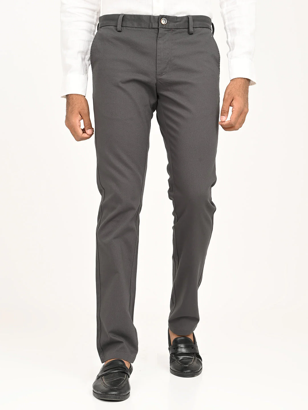 Men's Brooklyn Fit Cotton Stretch Trouser - Image 7
