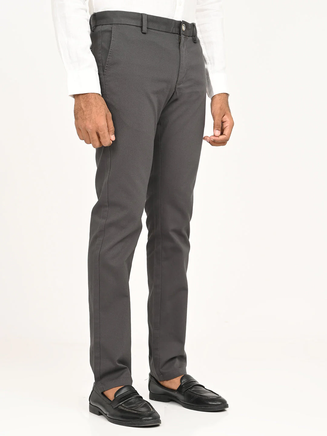 Men's Brooklyn Fit Cotton Stretch Trouser - Image 9
