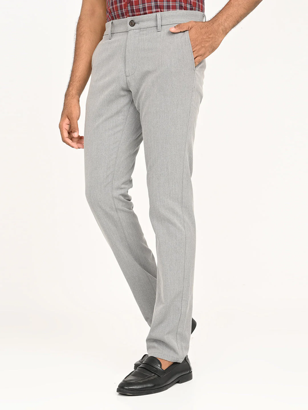 Men's Brooklyn Fit Polyester Blend Trouser - Image 2
