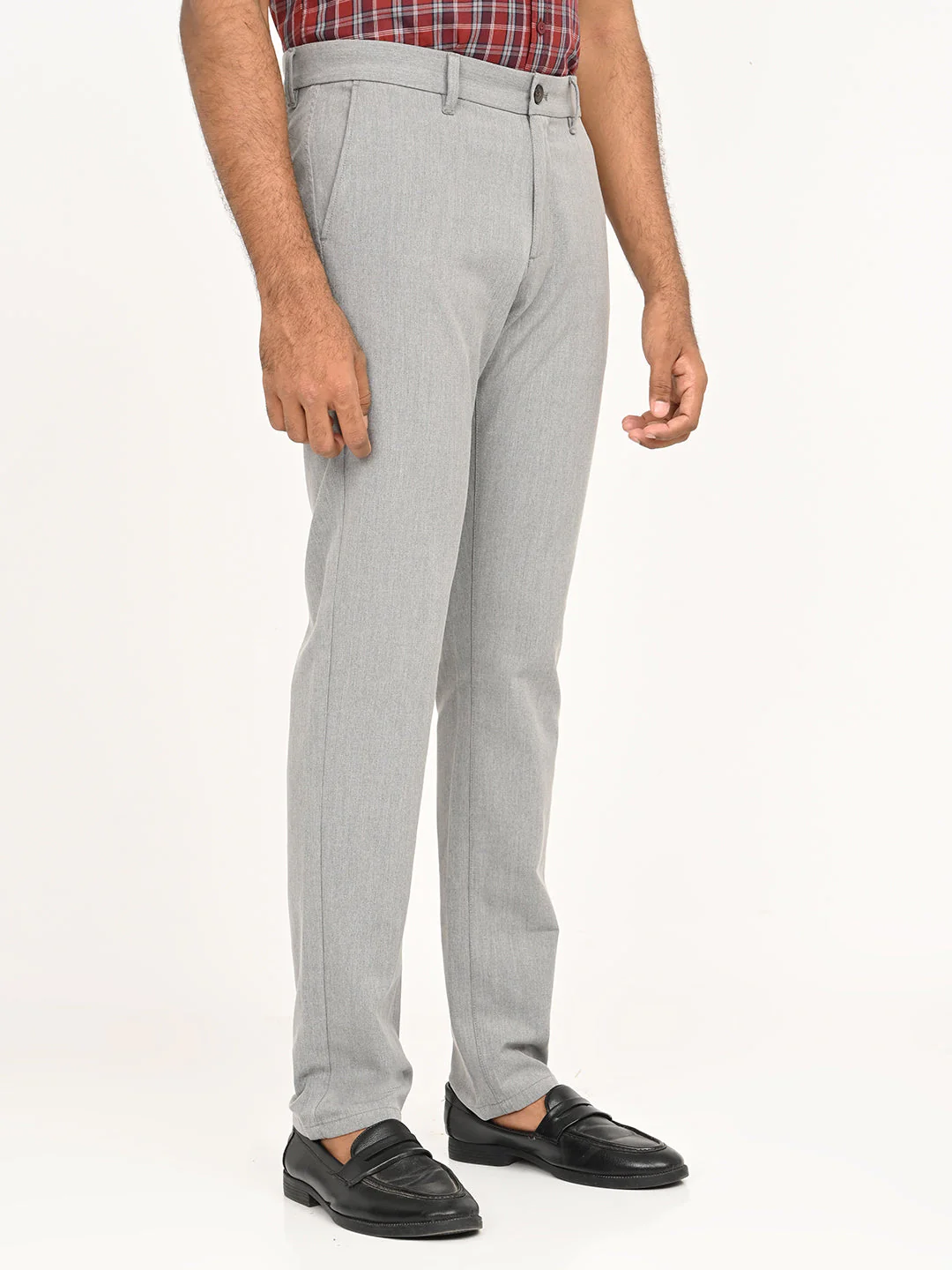 Men's Brooklyn Fit Polyester Blend Trouser - Image 3