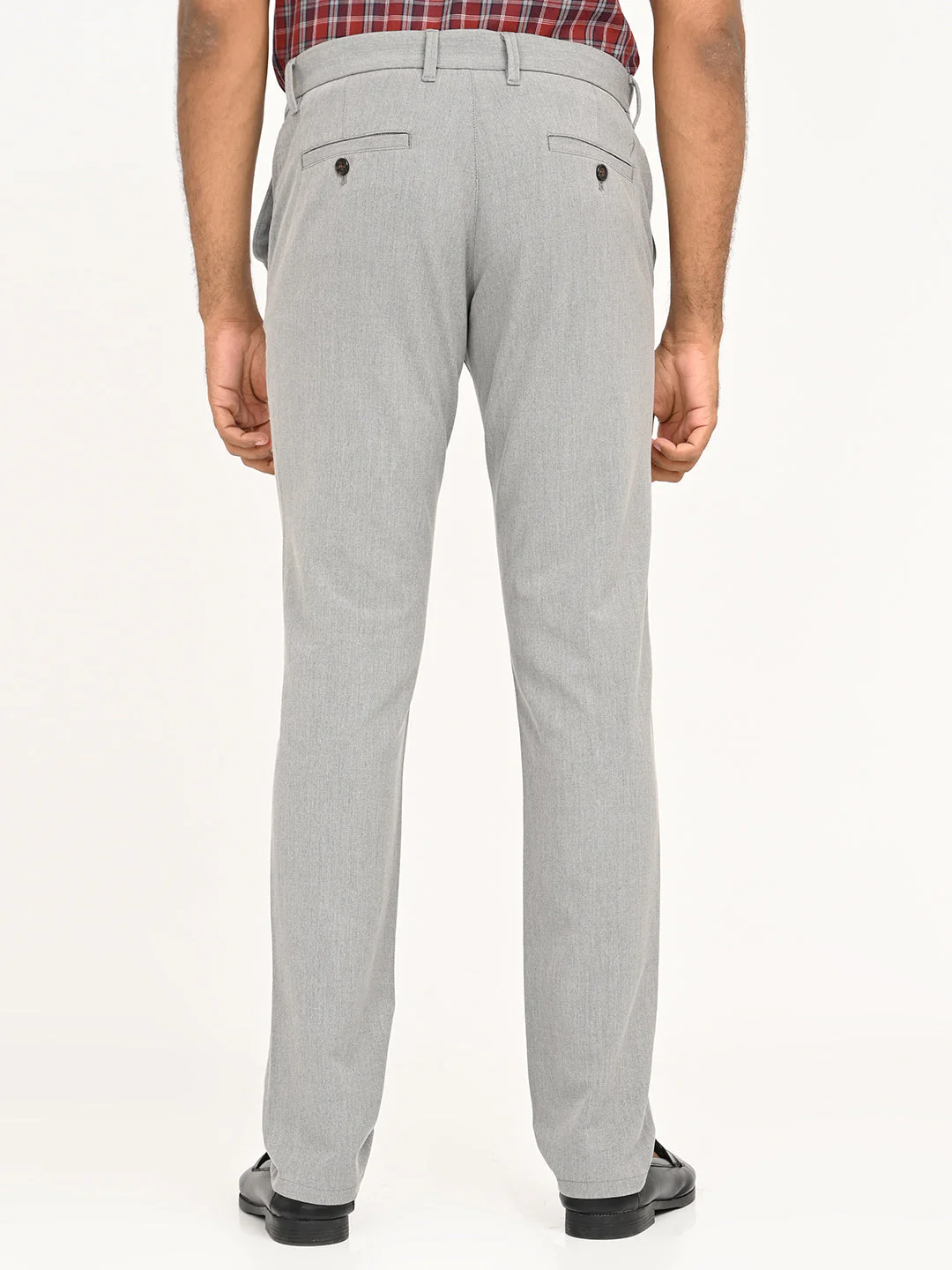 Men's Brooklyn Fit Polyester Blend Trouser - Image 4
