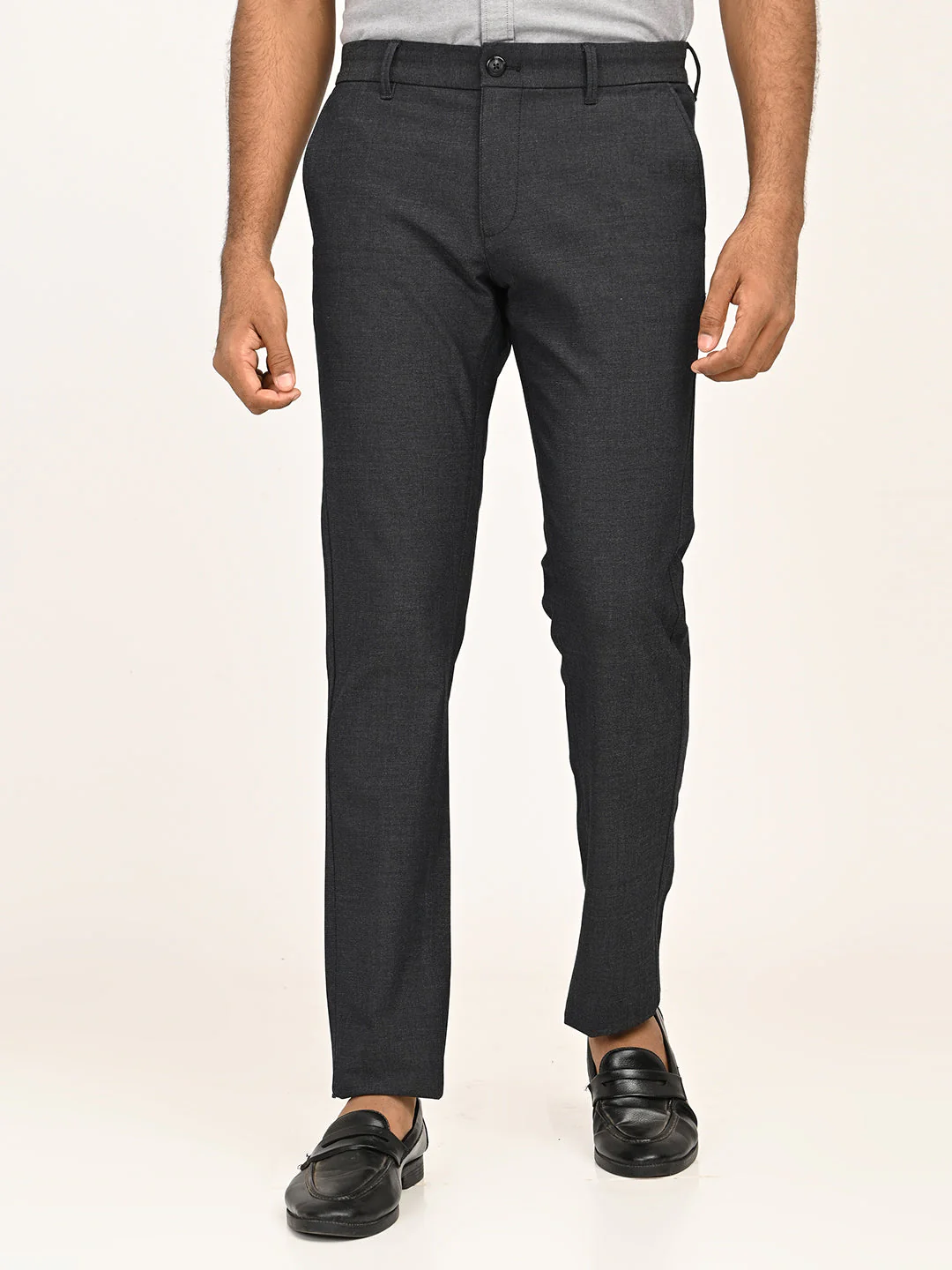 Men's Brooklyn Fit Polyester Blend Trouser - Image 7