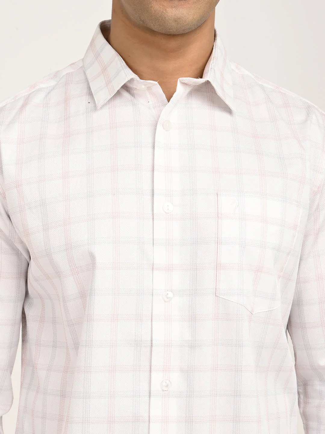 Men's Check Full Sleeve Cotton Shirt - Image 5