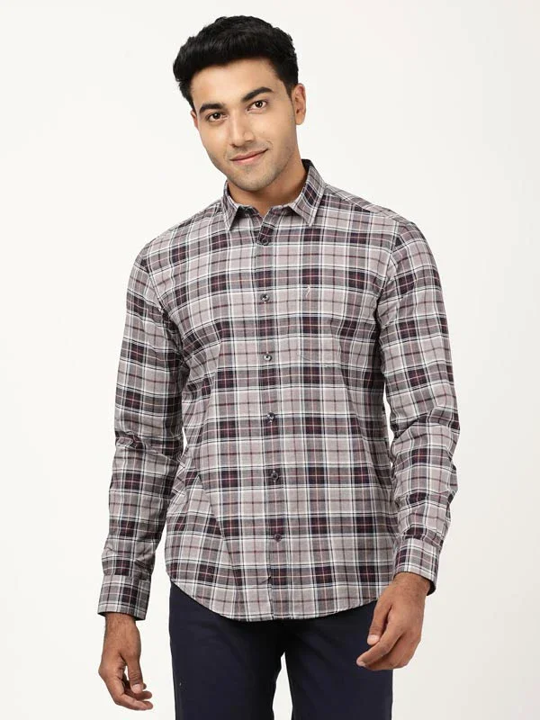 Men's Check Full Sleeves Cotton Shirt