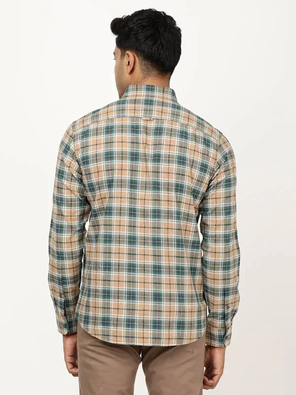 Men's Check Full Sleeves Cotton Shirt - Image 10