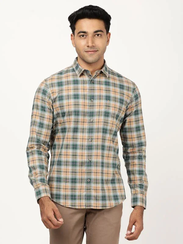 Men's Check Full Sleeves Cotton Shirt - Image 6