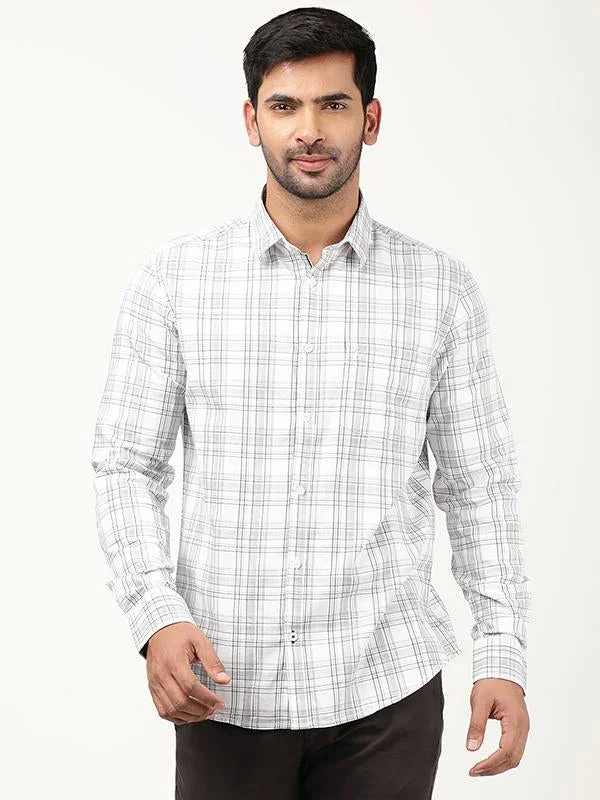 Men's Check Full Sleeves Cotton Shirt