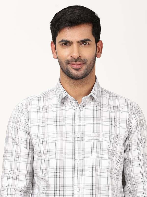 Men's Check Full Sleeves Cotton Shirt - Image 2