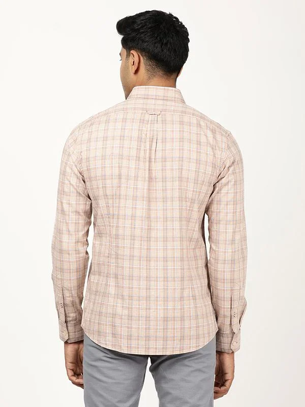 Men's Check Full Sleeves Cotton Shirt - Image 5