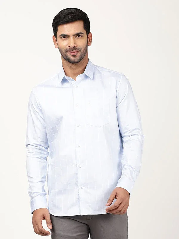 Men's Check Full Sleeves Cotton Shirt - Image 6
