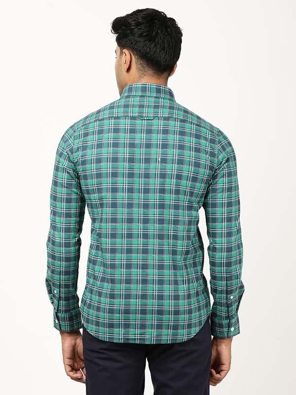 Men's Check Full Sleeves Cotton Shirt - Image 5