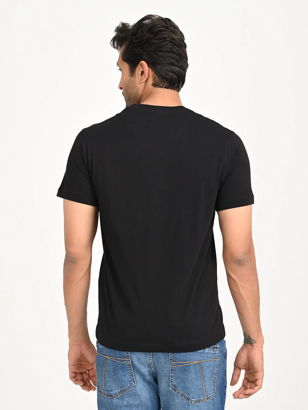 Men's Graphic Crew Neck T-Shirt - Image 4
