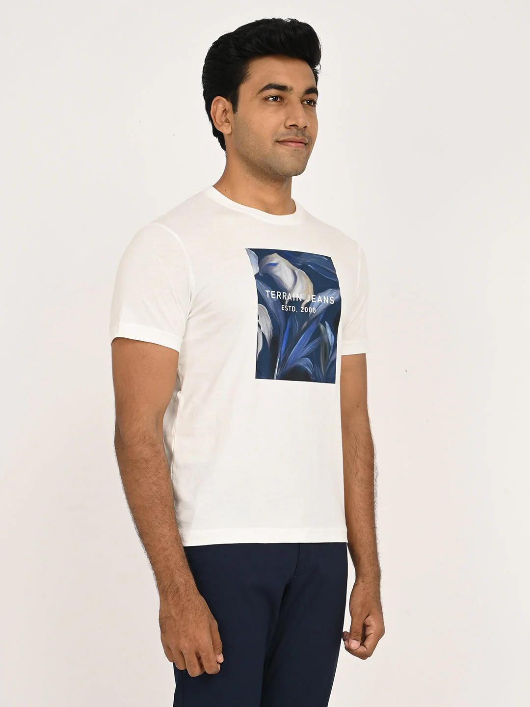 Men's Graphic Crew Neck T-Shirt - Image 9