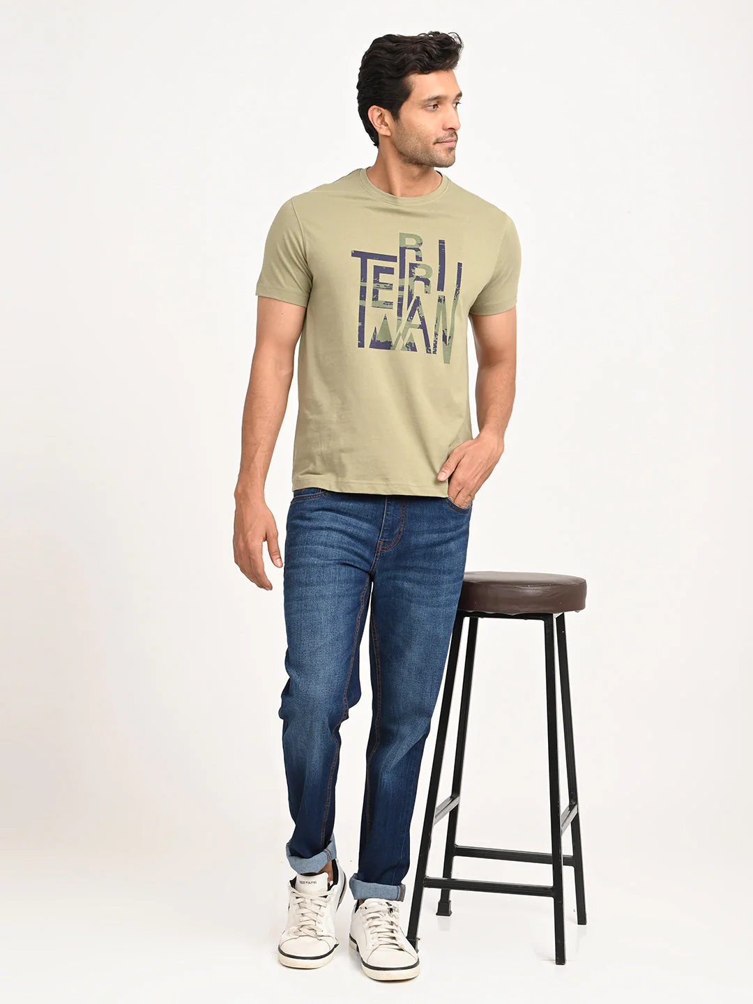 Men's Graphic Crew Neck T-Shirt - Image 12