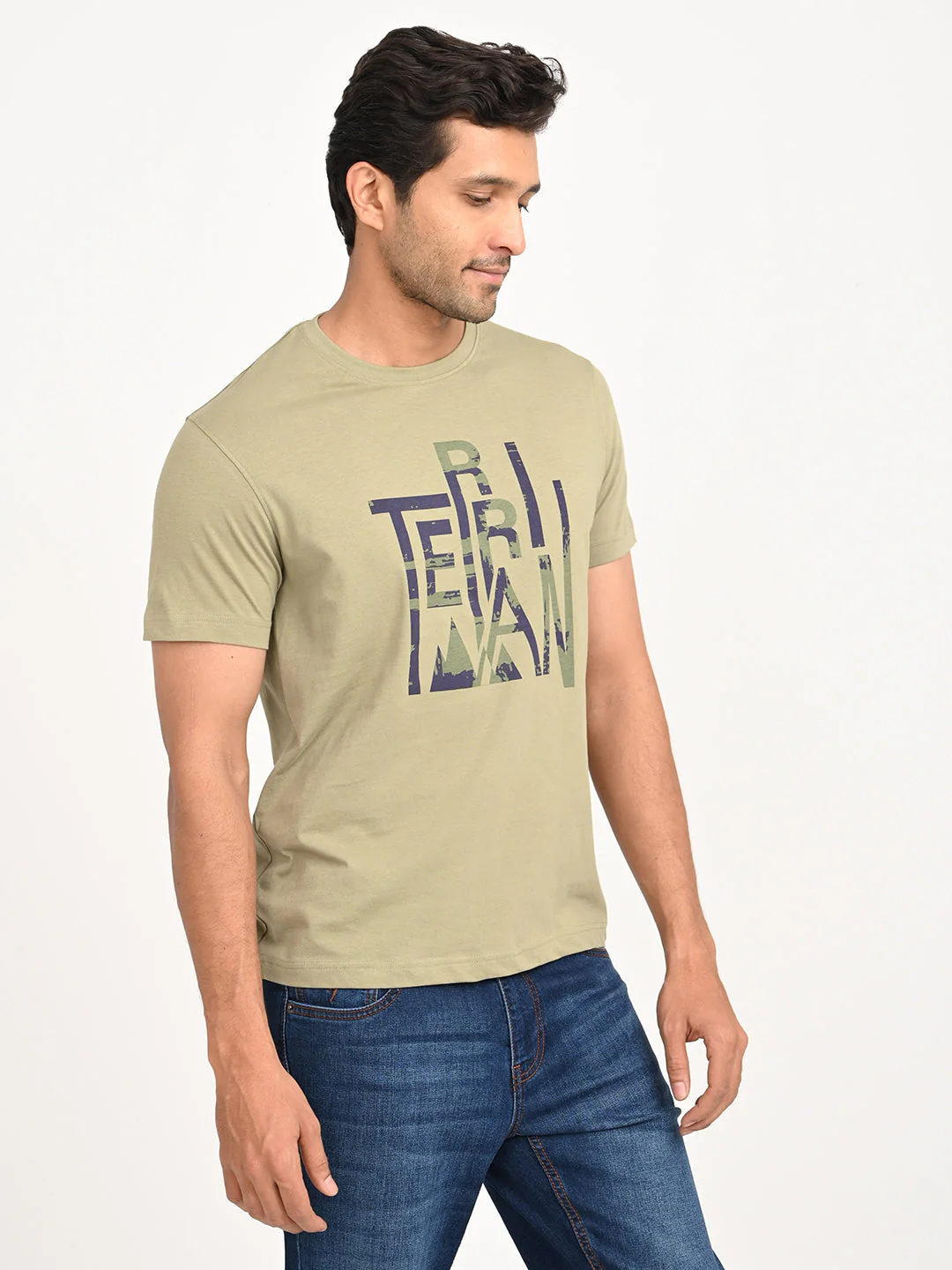 Men's Graphic Crew Neck T-Shirt - Image 9