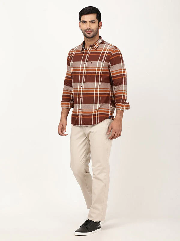 Men's Kansas Fit Cotton Stretch Trousers - Image 3
