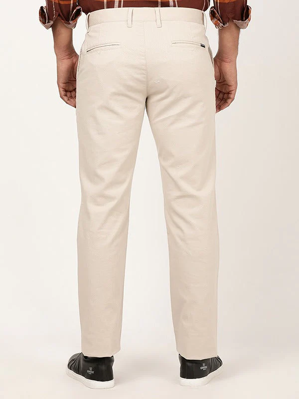 Men's Kansas Fit Cotton Stretch Trousers - Image 4
