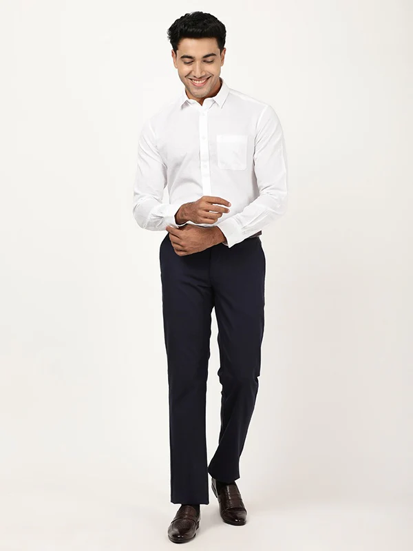 Men's Kansas Fit Cotton Stretch Trousers - Image 8