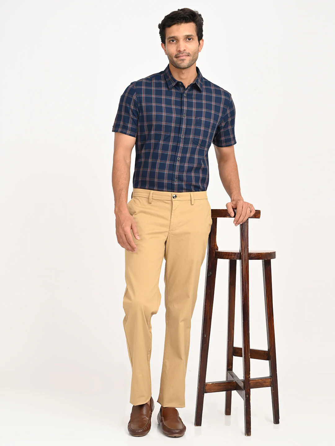Men's Kansas Fit Cotton Stretch Trouser - Image 12