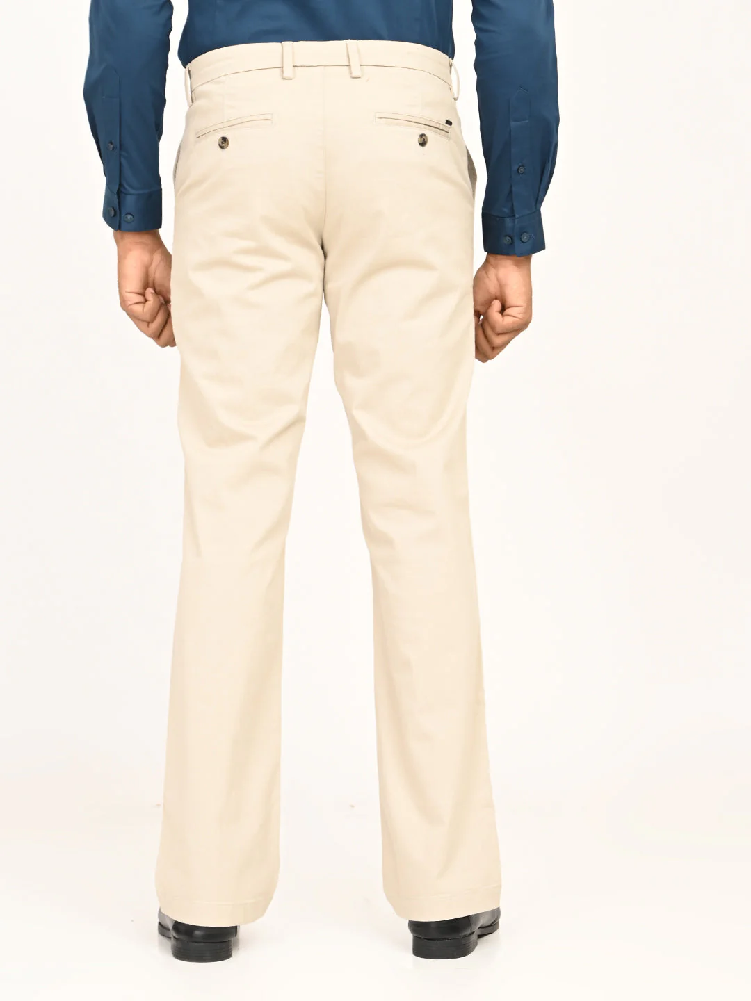 Men's Kansas Fit Cotton Stretch Trouser - Image 4