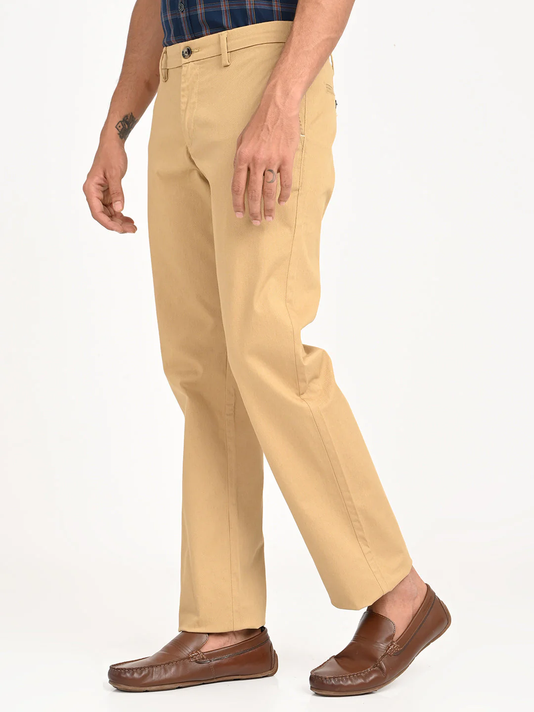 Men's Kansas Fit Cotton Stretch Trouser - Image 8