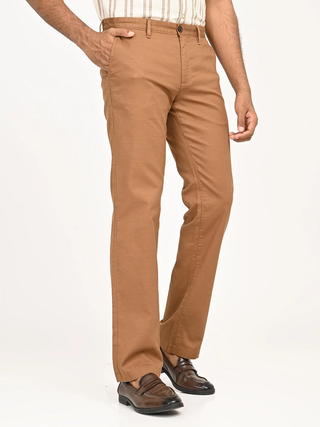 Men's Kansas Fit Cotton Stretch Trouser - Image 9