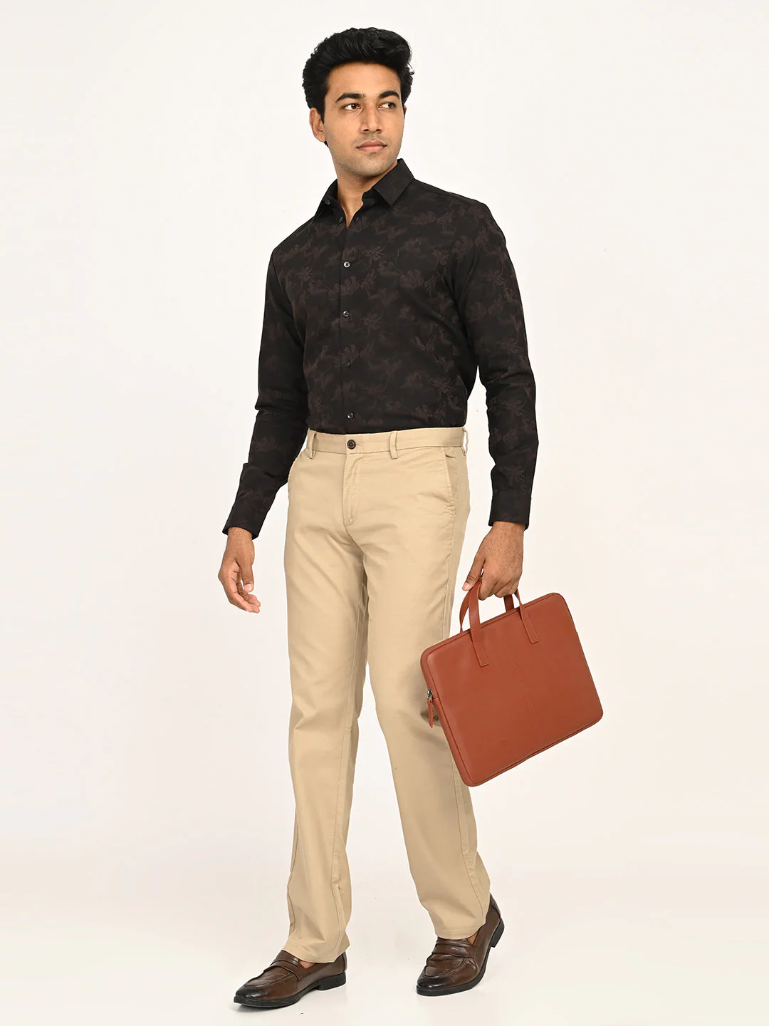 Men's Kansas Fit Cotton Stretch Trouser - Image 12