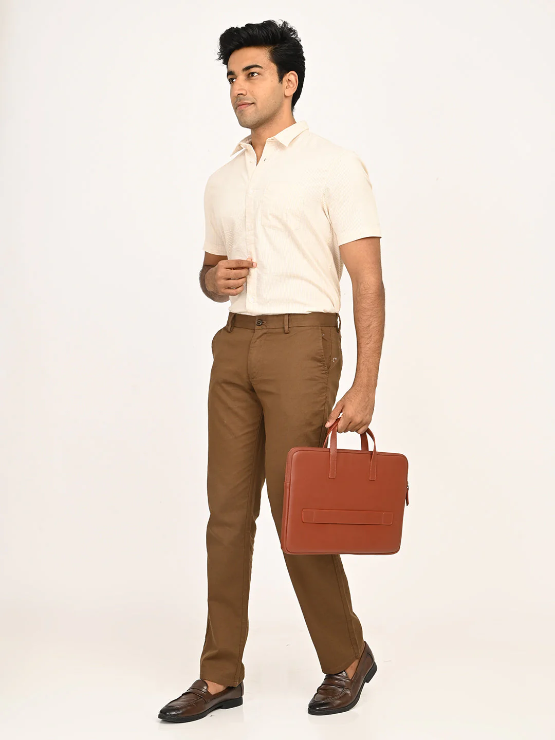 Men's Kansas Fit Cotton Stretch Trouser - Image 18