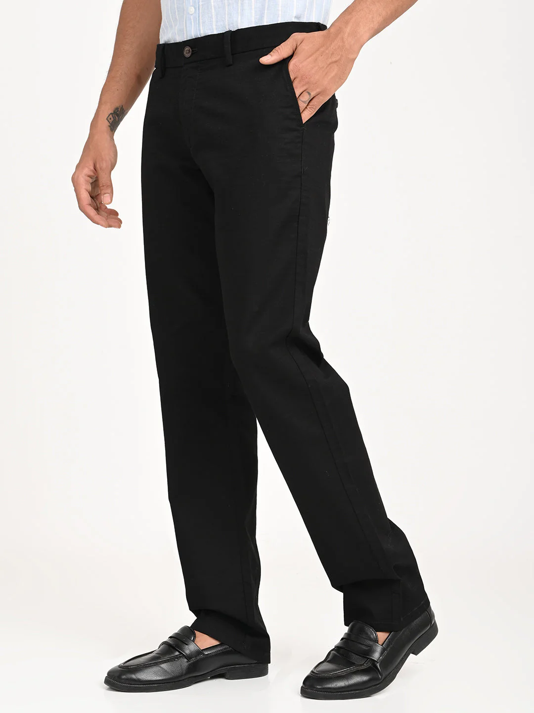 Men's Kansas Fit Cotton Stretch Trouser - Image 2