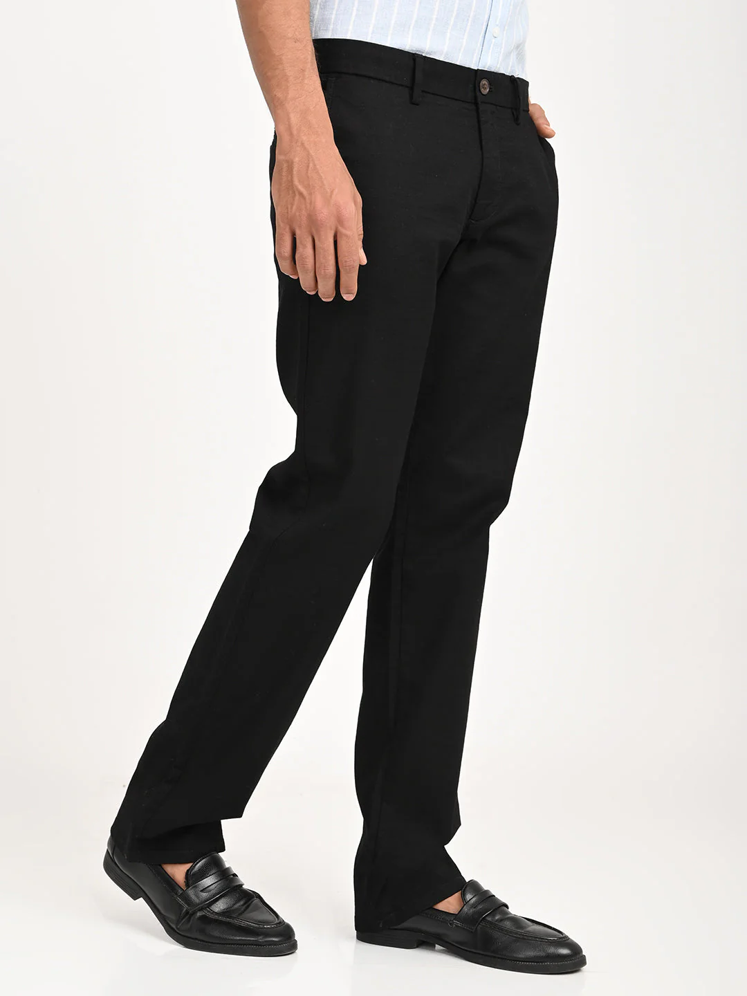 Men's Kansas Fit Cotton Stretch Trouser - Image 3