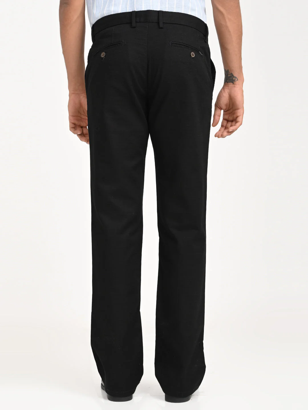 Men's Kansas Fit Cotton Stretch Trouser - Image 4