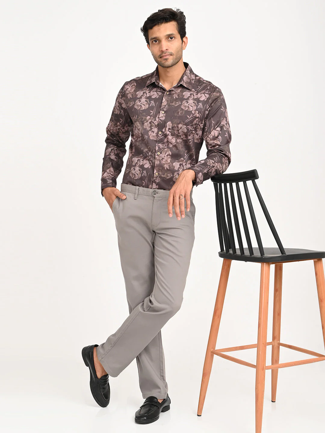 Men's Kansas Fit Cotton Stretch Trouser - Image 6