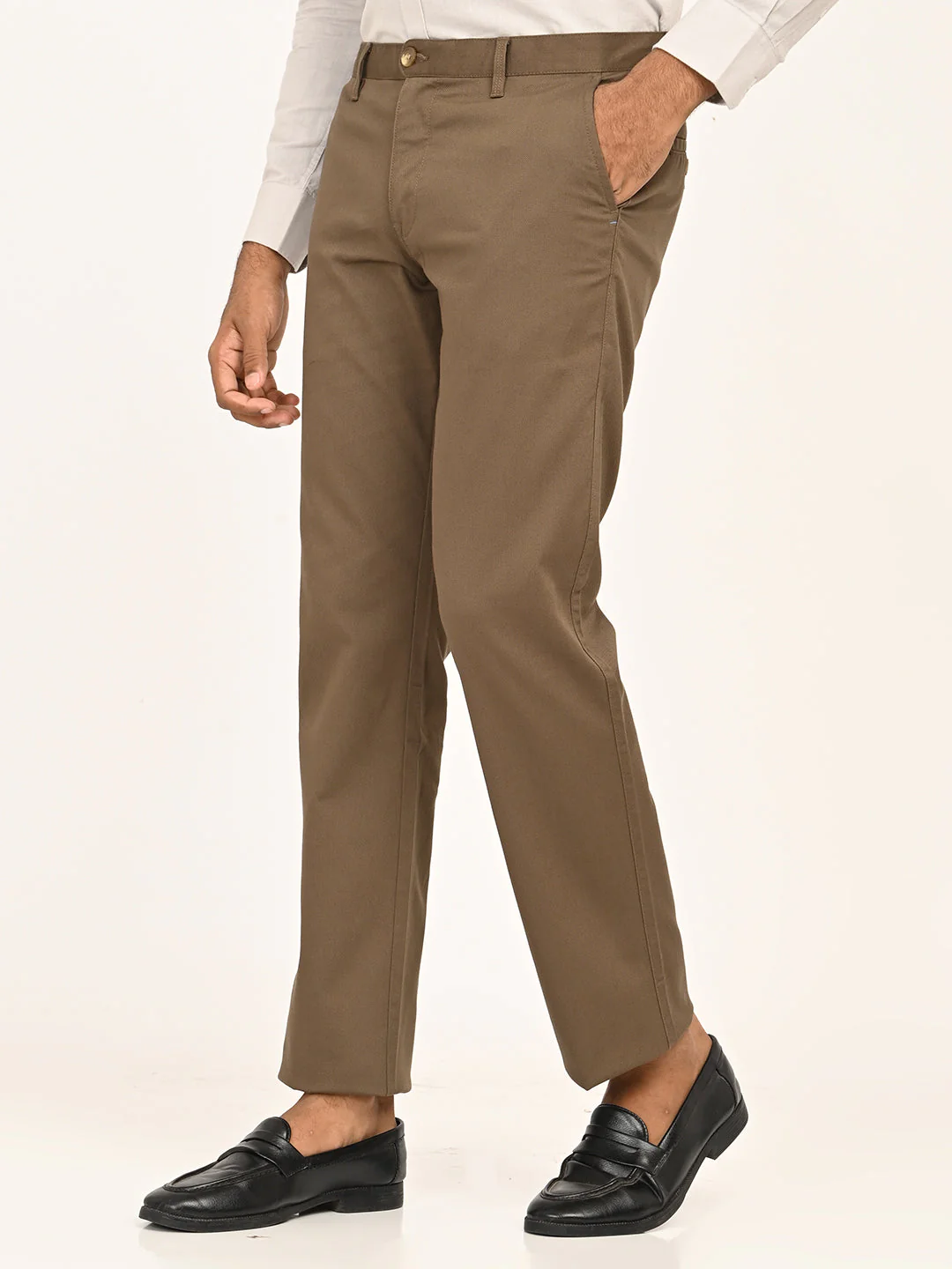 Men's Kansas Fit Cotton Stretch Trouser - Image 8