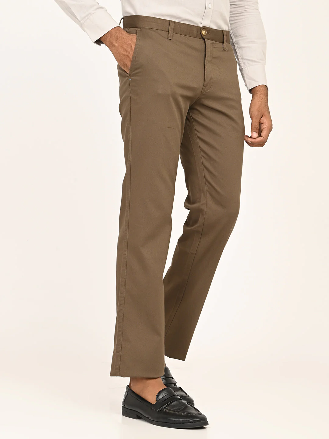 Men's Kansas Fit Cotton Stretch Trouser - Image 9