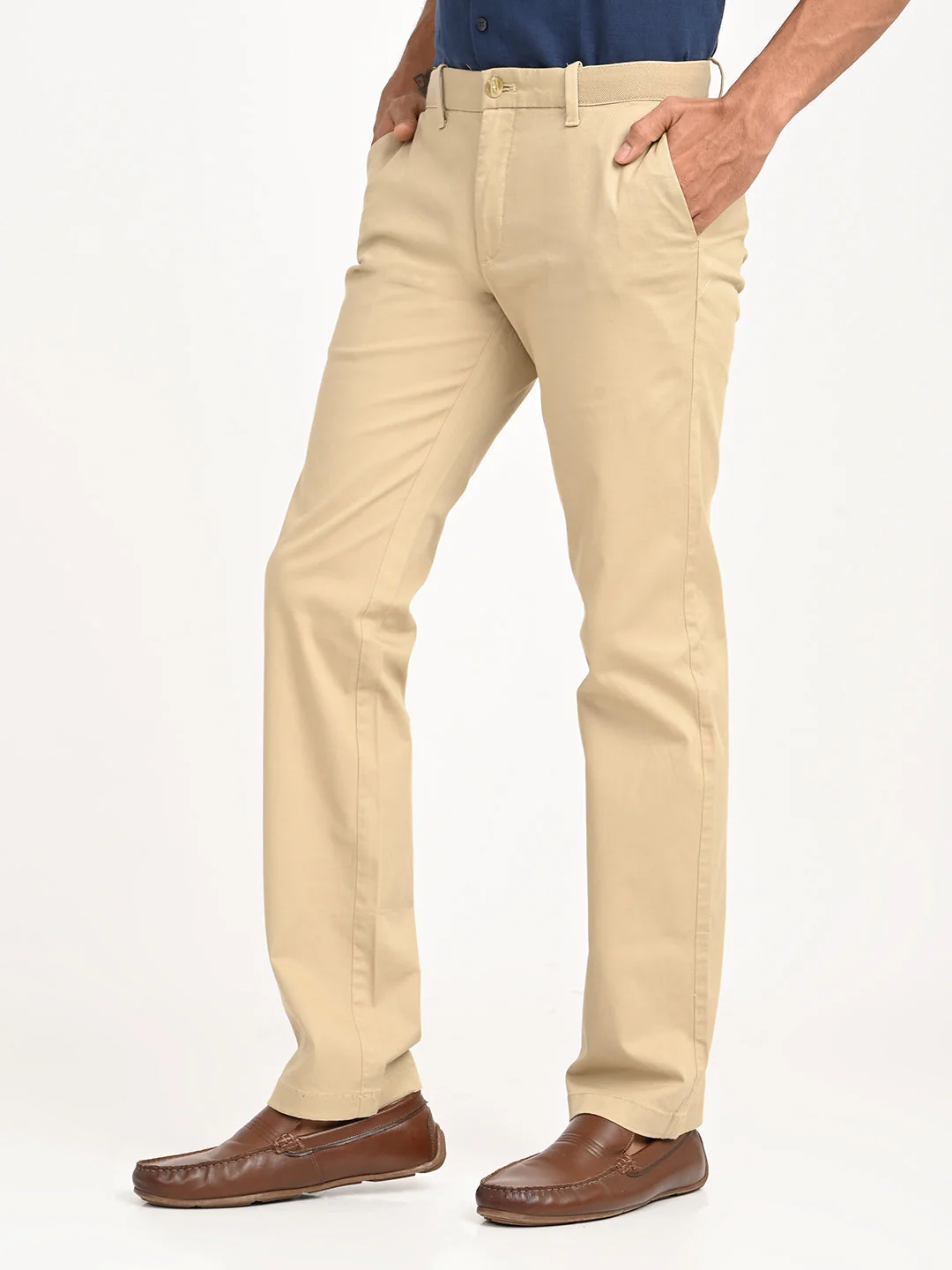 Men's Kansas Fit Cotton Stretch Trouser - Image 14