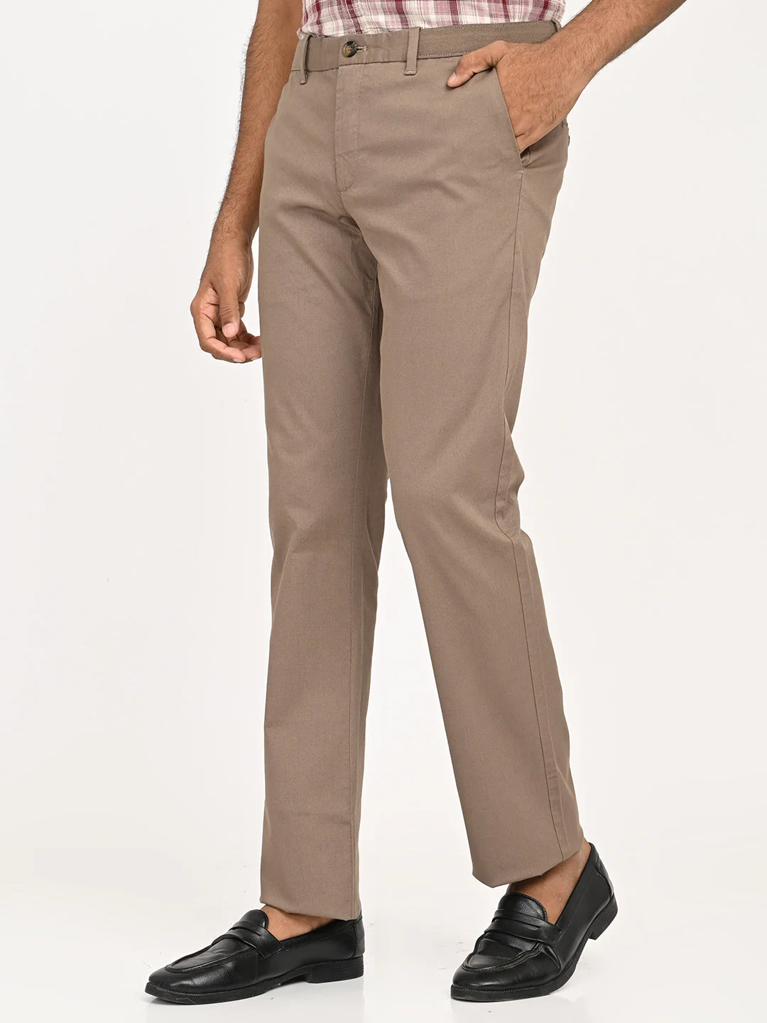 Men's Kansas Fit Cotton Stretch Trouser - Image 2