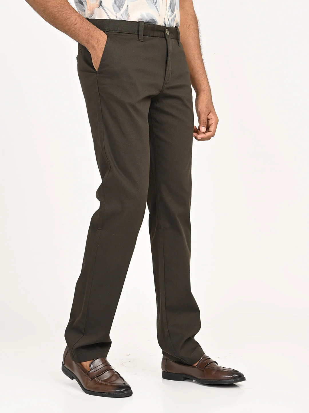 Men's Kansas Fit Cotton Stretch Trouser - Image 20
