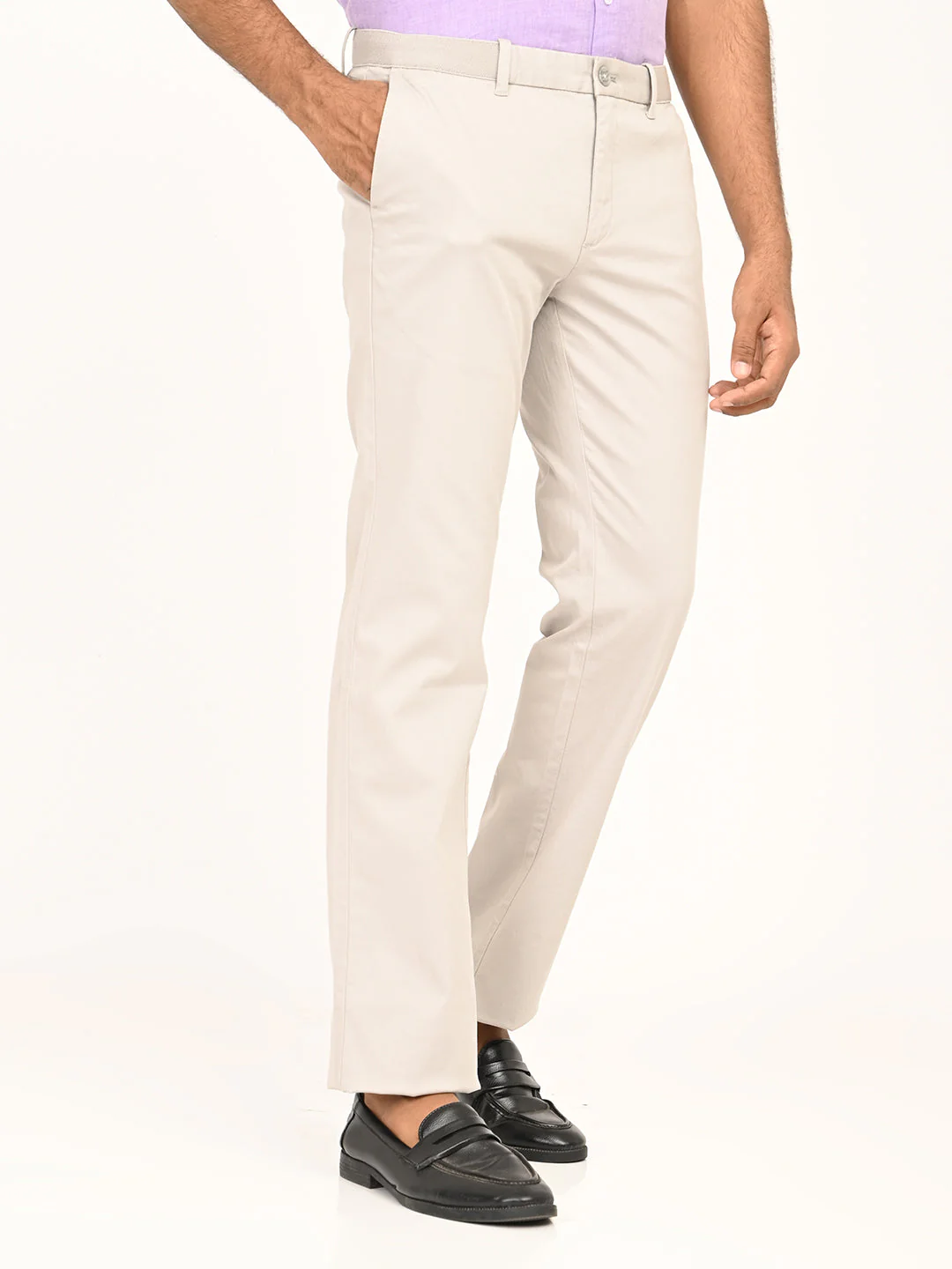 Men's Kansas Fit Cotton Stretch Trouser - Image 26