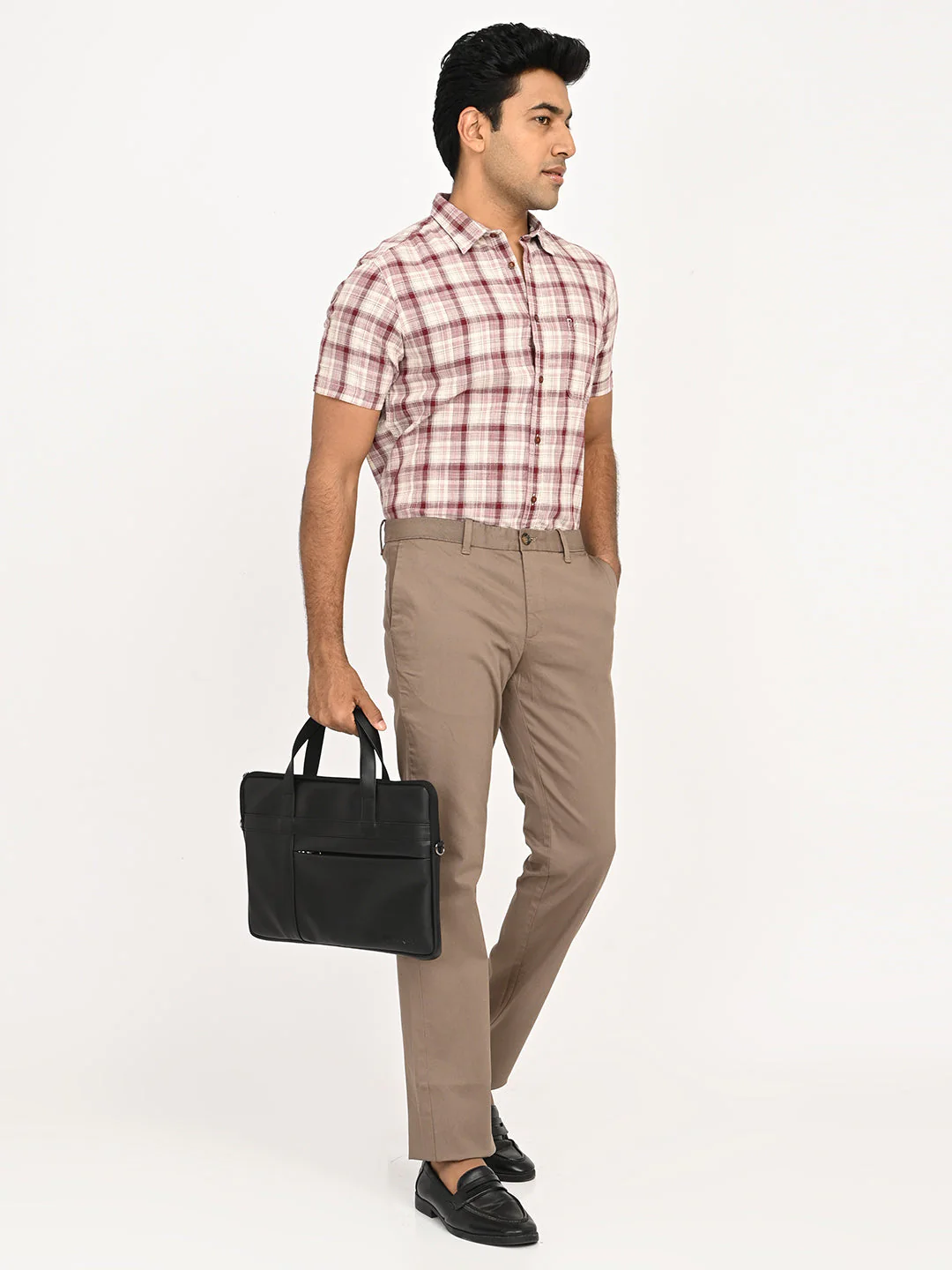 Men's Kansas Fit Cotton Stretch Trouser - Image 6